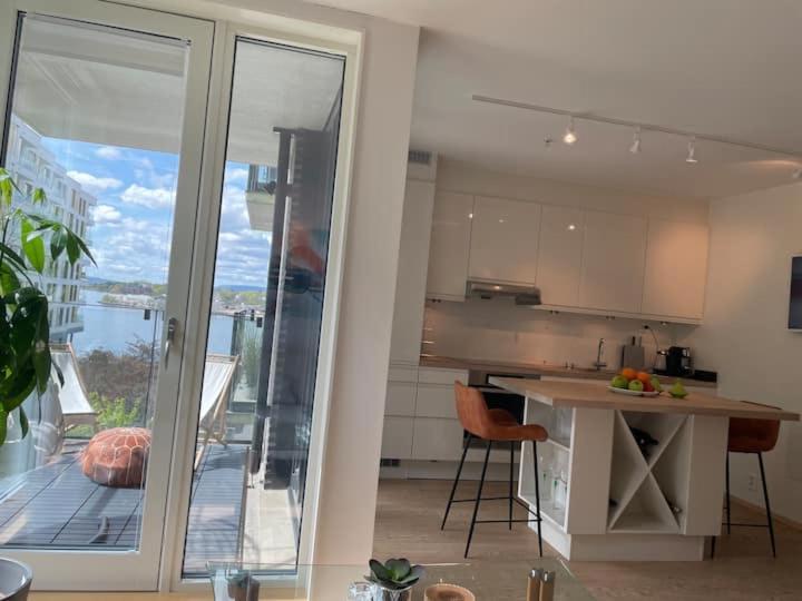 Exclusive Apartment, Sea View To Oslo Fjord, Located On Water In Oslo Center エクステリア 写真