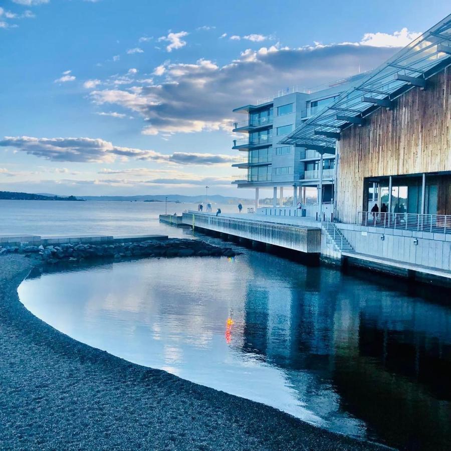 Exclusive Apartment, Sea View To Oslo Fjord, Located On Water In Oslo Center エクステリア 写真